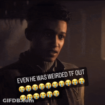 Woman's Face In Dark Room GIF