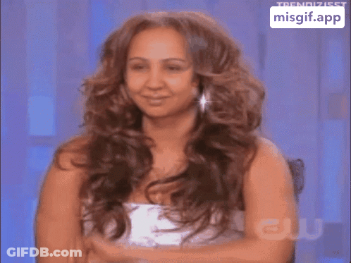 Woman's Face In GIF