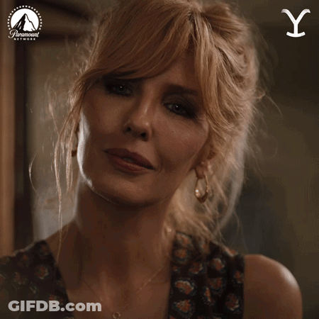 Woman's Face Paramount Network Advertisement GIF