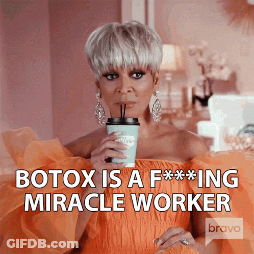 Woman's Face With Cross Necklace GIF