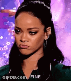 Woman's Face With Fine Text GIF