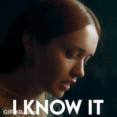 Woman's Face With I Know It GIF