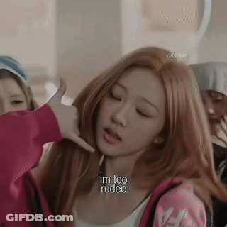 Woman's Face With Im Too Rude GIF