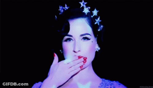 Woman's Face With Moraalexandr Text GIF