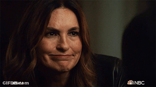 Woman's Face With NBC Logo GIF