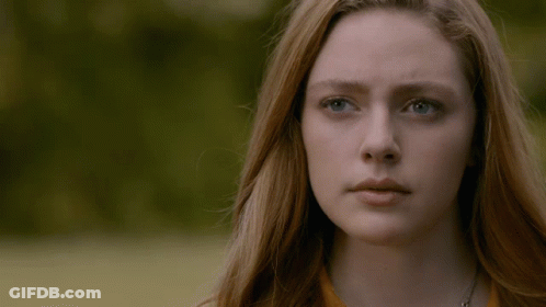 Woman's Face With Necklace GIF