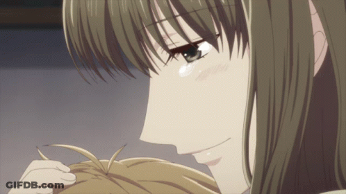Woman's Face With Tear GIF