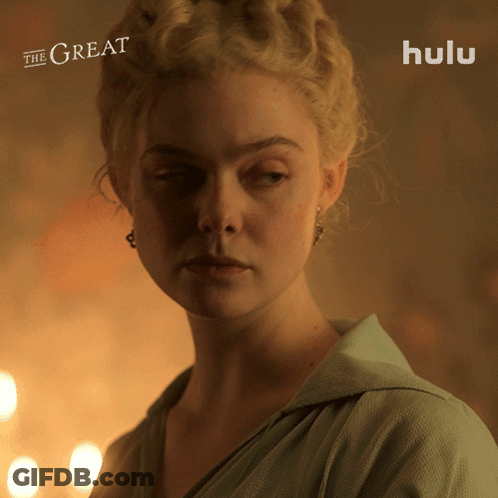 Woman's Face With The Great GIF