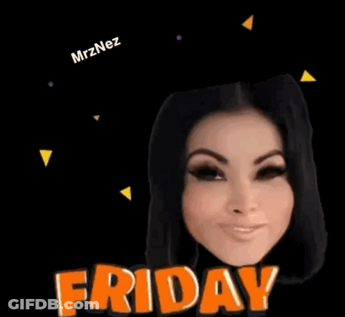 Woman's Face With Thursday Crossed Out GIF