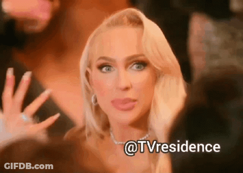 Woman's Face With @Tvresidence GIF