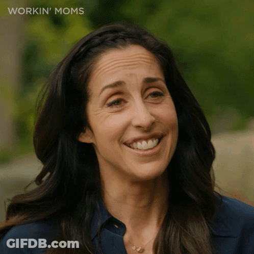 Woman's Face Workin' Moms GIF