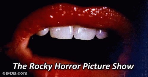 Woman's Mouth The Rocky Horror Picture Show GIF