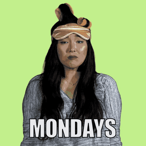 Woman Sad Monday GIF