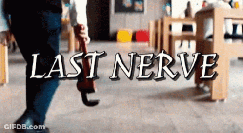 Woman Santa Hat Getting On My Last Nerve GIF