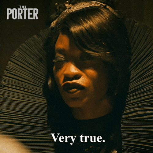 Woman Say True Dat Very True GIF