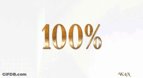 Woman Saying A Thousand Percent GIF