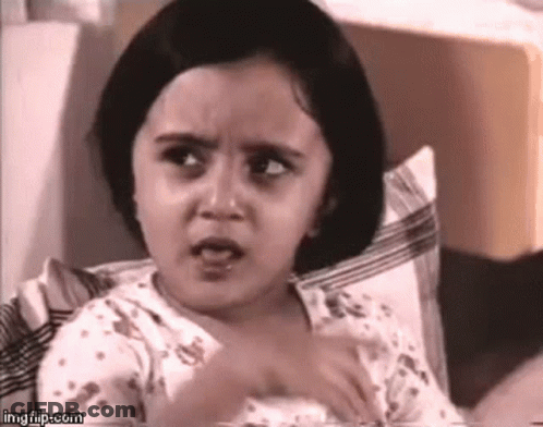 Woman Saying Ahem Gurl In Front Of Star GIF