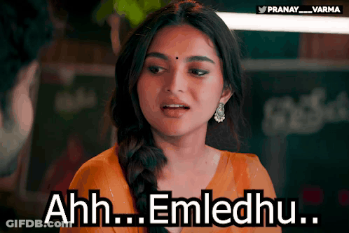 Woman Saying Ahh Emledhu To Another Woman GIF