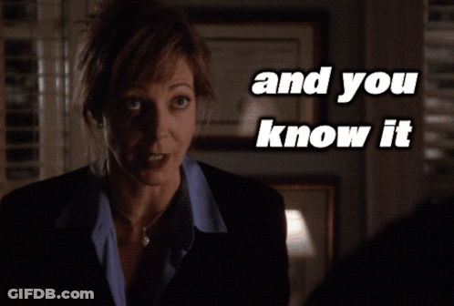 Woman Saying And You Know It GIF