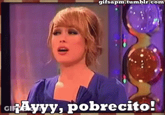 Woman Saying Ayvy Pobrecito GIF