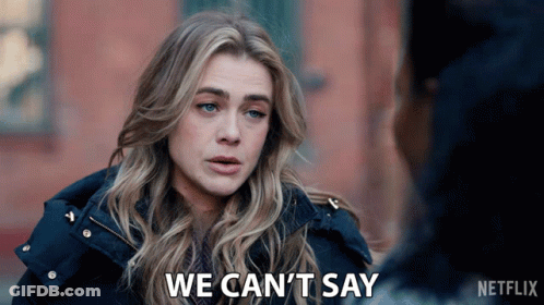 Woman Saying Can't In Netflix Ad GIF