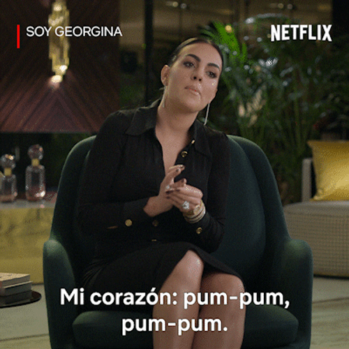 Woman Saying Corazon GIF