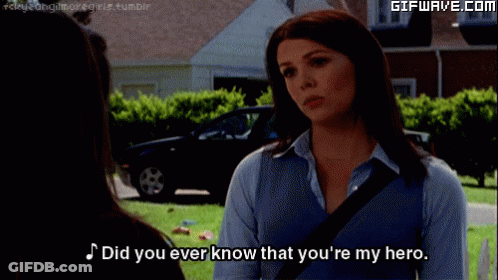 Woman Saying Did You Ever Know That You're My Hero To Another Woman GIF