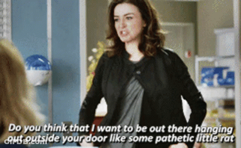 Woman Saying Do You Think I Want To Be Out There GIF