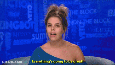 Woman Saying Everything's Going To Be Great GIF