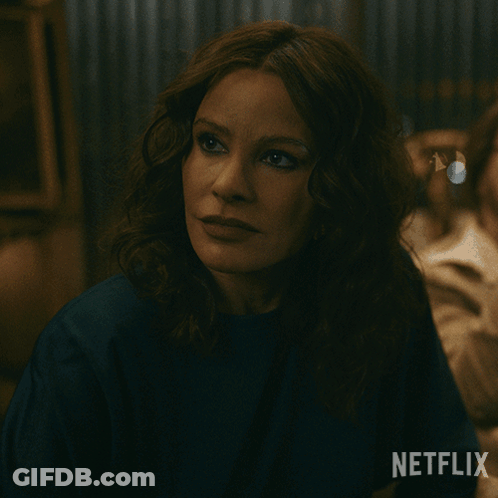 Woman Saying Excuse Me Netflix Ad GIF