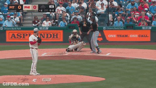 Woman Saying Fuck Phillies Lose But We Go To Game 5 GIF