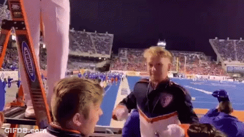 Woman Saying Good Games Had Fun GIF