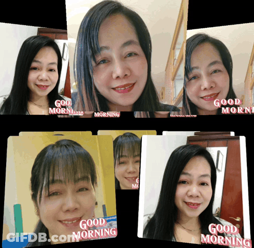 Woman Saying Good Morning GIF
