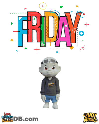 Woman Saying Happy Friday The End Is Here Better Make It Count Dee GIF