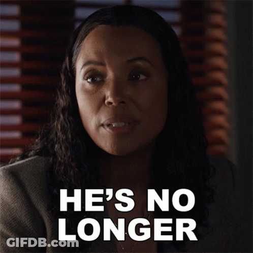 Woman Saying He's No Longer GIF