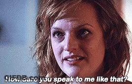 Woman Saying How Dare You Speak To Me Like That GIF