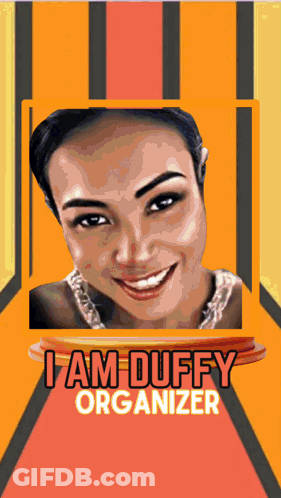 Woman Saying I Am Duffy Organizer GIF