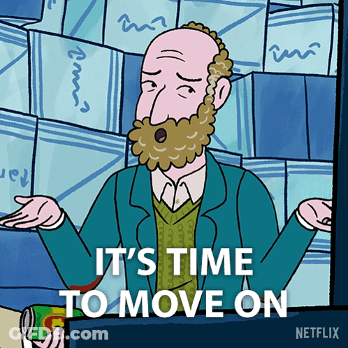 Woman Saying I Beg You To Move On GIF