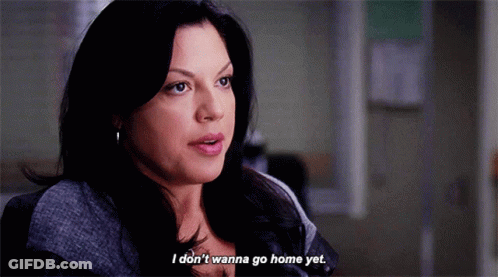 Woman Saying I Don't Wanna Go Home Yet GIF