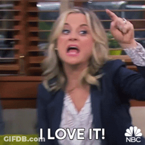 Woman Saying I Love It In NBC Ad GIF