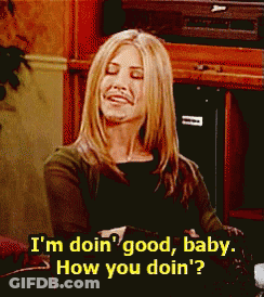Woman Saying I'm Doing Good Baby GIF