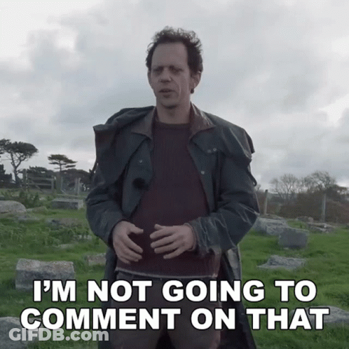 Woman Saying I'm Not Answering That GIF