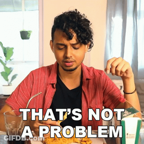 Woman Saying I'm Sorry Do You Have A Problem In Front Of Sign GIF