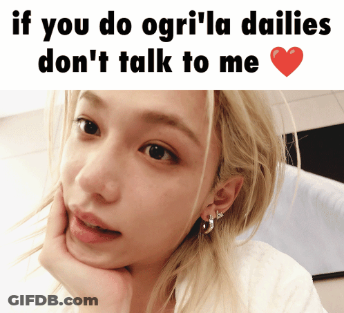 Woman Saying If You Do Ogri La Dailies Don't Talk To Me GIF