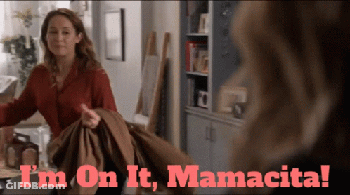 Woman Saying Im On It Mamacita GIF