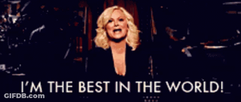 Woman Saying Im The Best In The World GIF