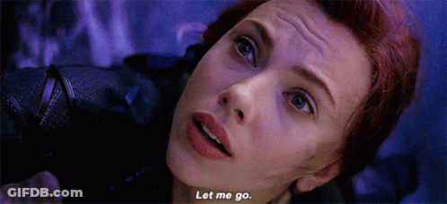 Woman Saying Let Me Go GIF