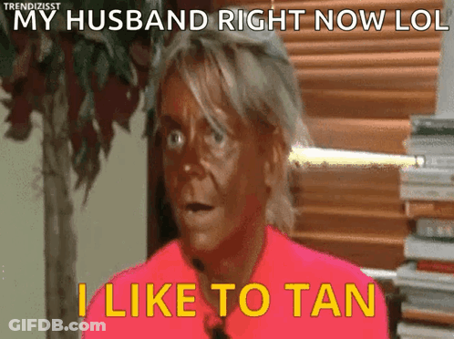 Woman Saying My Husband Right Now Lol GIF
