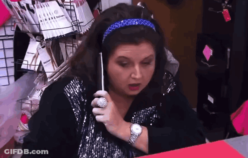 Woman Saying No I Never Said That Prada Bag GIF