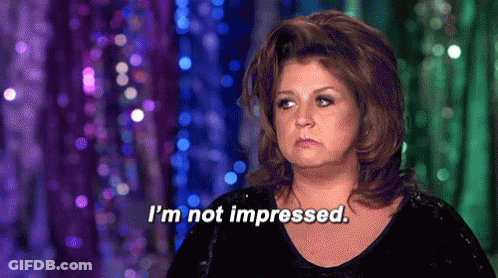 Woman Saying Not Impressed GIF